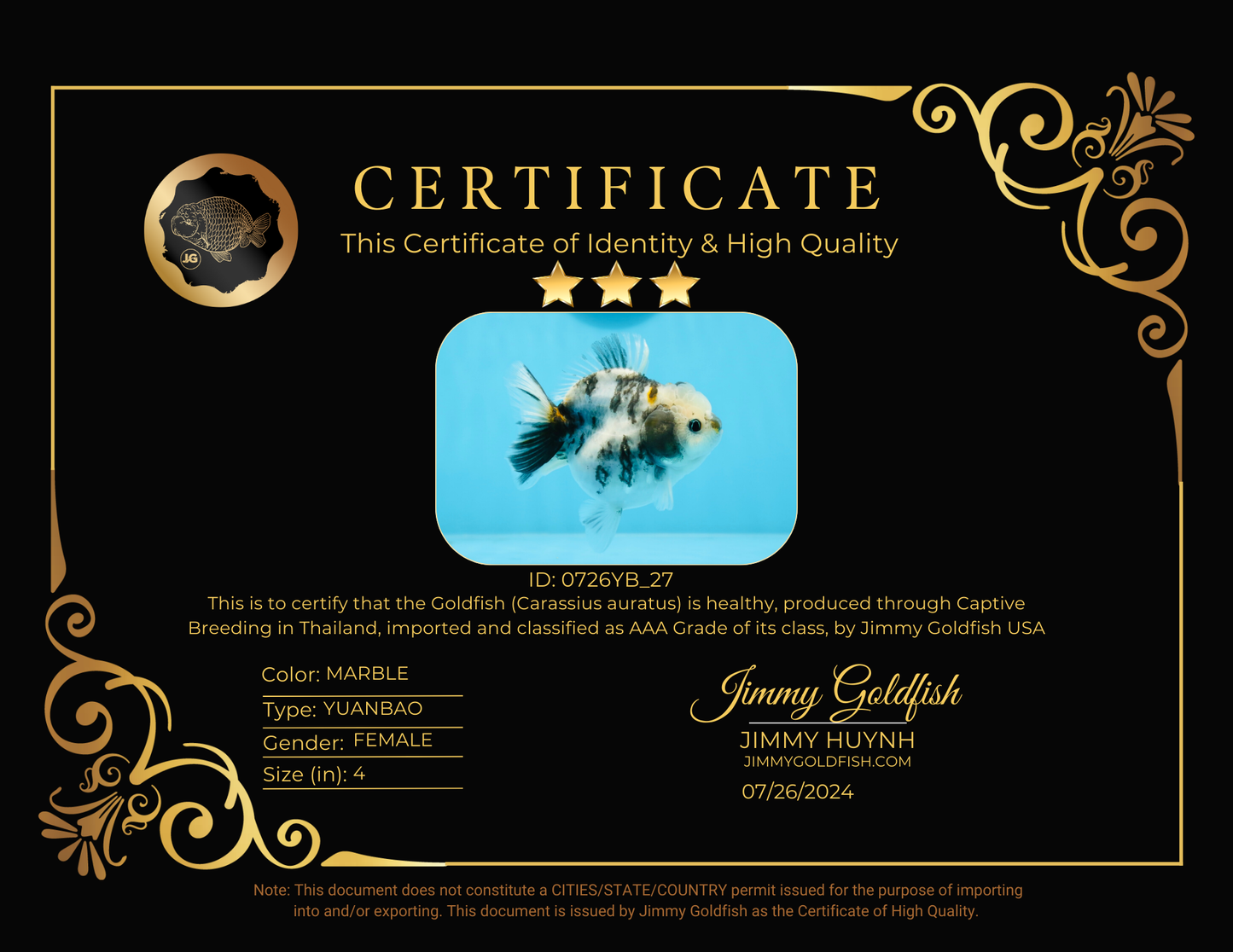 Yuanbao de mármol con forma de huevo de grado AAA para mujer, 4 pulgadas, n.º 0726YB_27