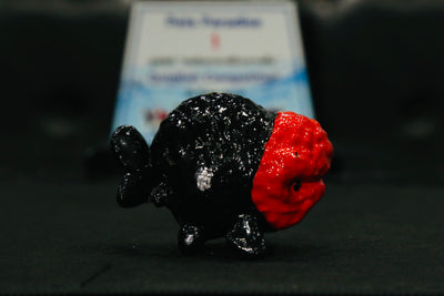 [FREE SHIPPING] 3D Model Figurine Black Red Lionchu 3 inches #15