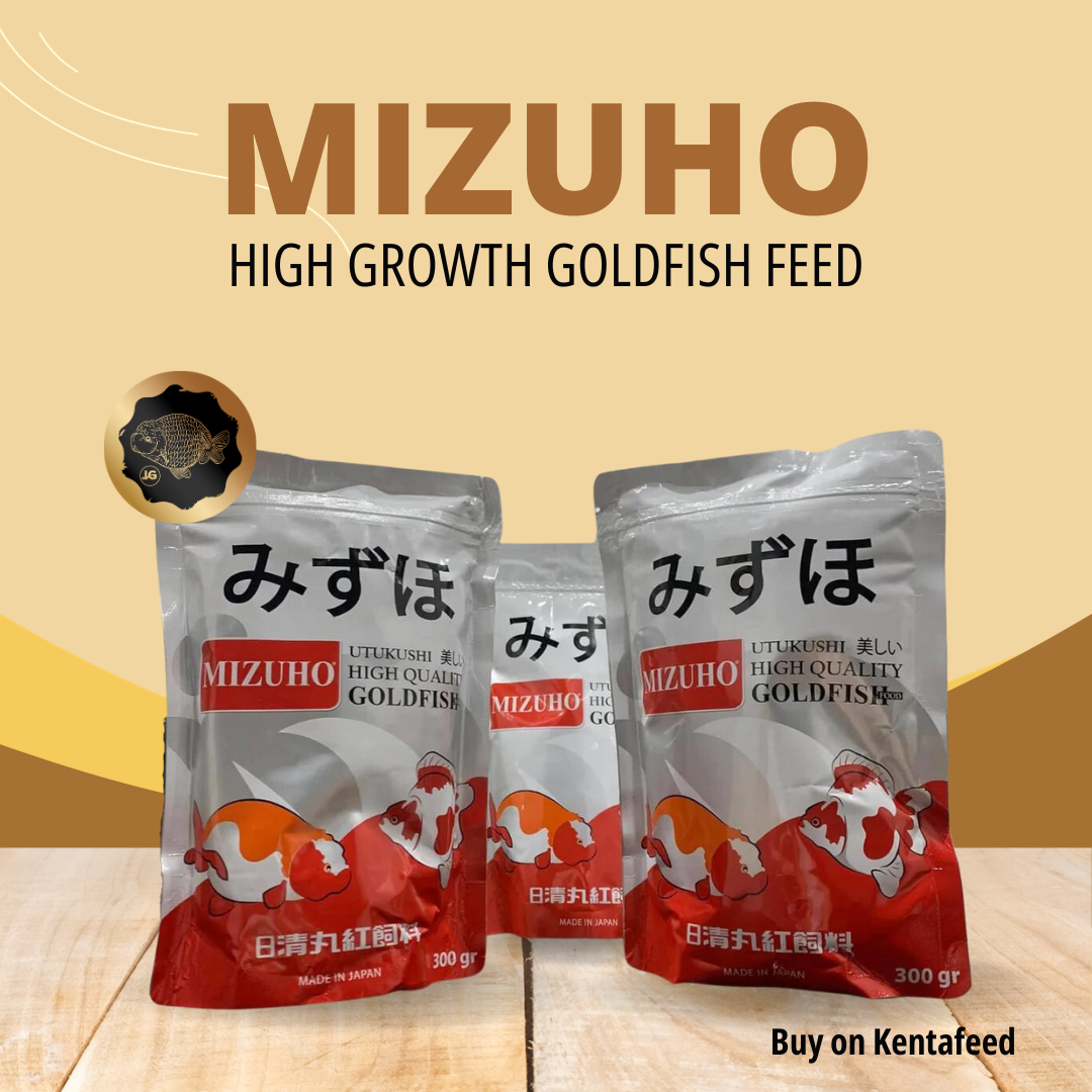 Mizuho Goldfish Food 300g Sinking Pellet 1.3-1.5mm