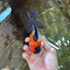A Grade Tricolor Button Eyes Oranda Male 5 inches #080125OR_30