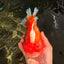 BIG WEN AAA Grade Beautiful Red White Yuanbao Male 6-6.5 inches #071026YB_07