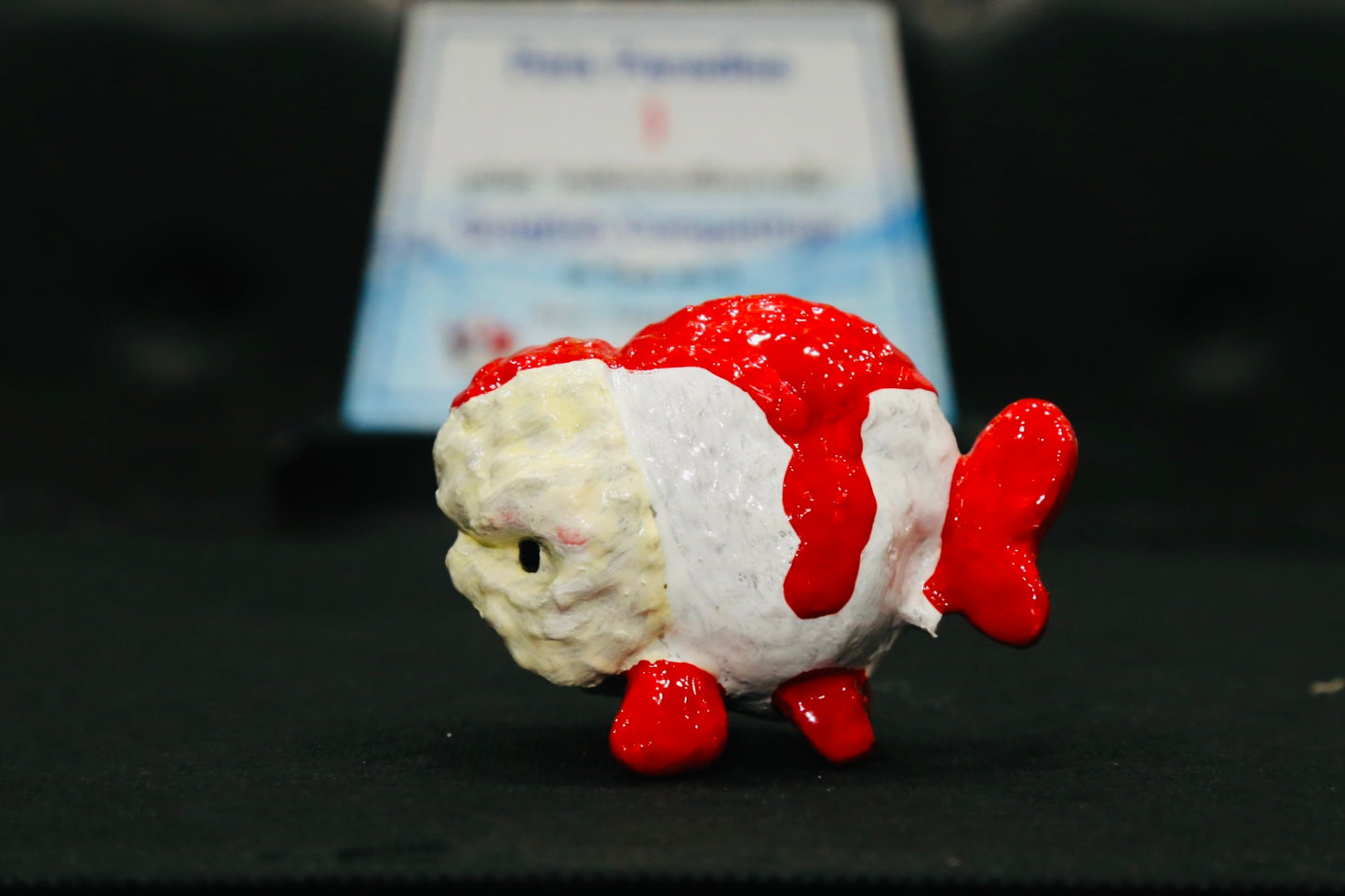 [LIVRAISON GRATUITE] Figurine modèle 3D Lionchu rouge et blanc 3 pouces #13