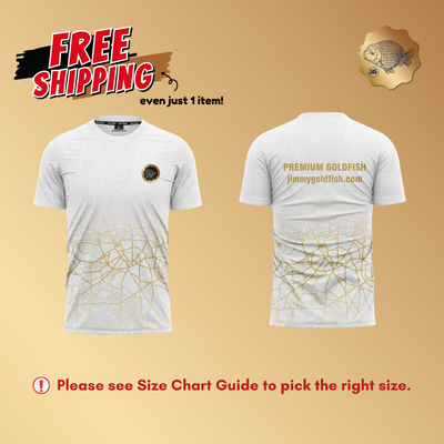 [FREE SHIPPING] Jimmy Goldfish Premium Fan T-Shirt – Exclusive Design for Fancy Goldfish Lovers