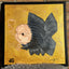 [FREE SHIPPING] Handcrafted Panda Oranda Goldfish Painting – One-of-a-Kind Artwork from Jimmy’s Collection