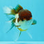 Cheerful Tricolor Oranda Female 4.5 inches #0524OR_05