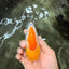 A Grade Orange White LionQueen 5 inches #072426LC_32