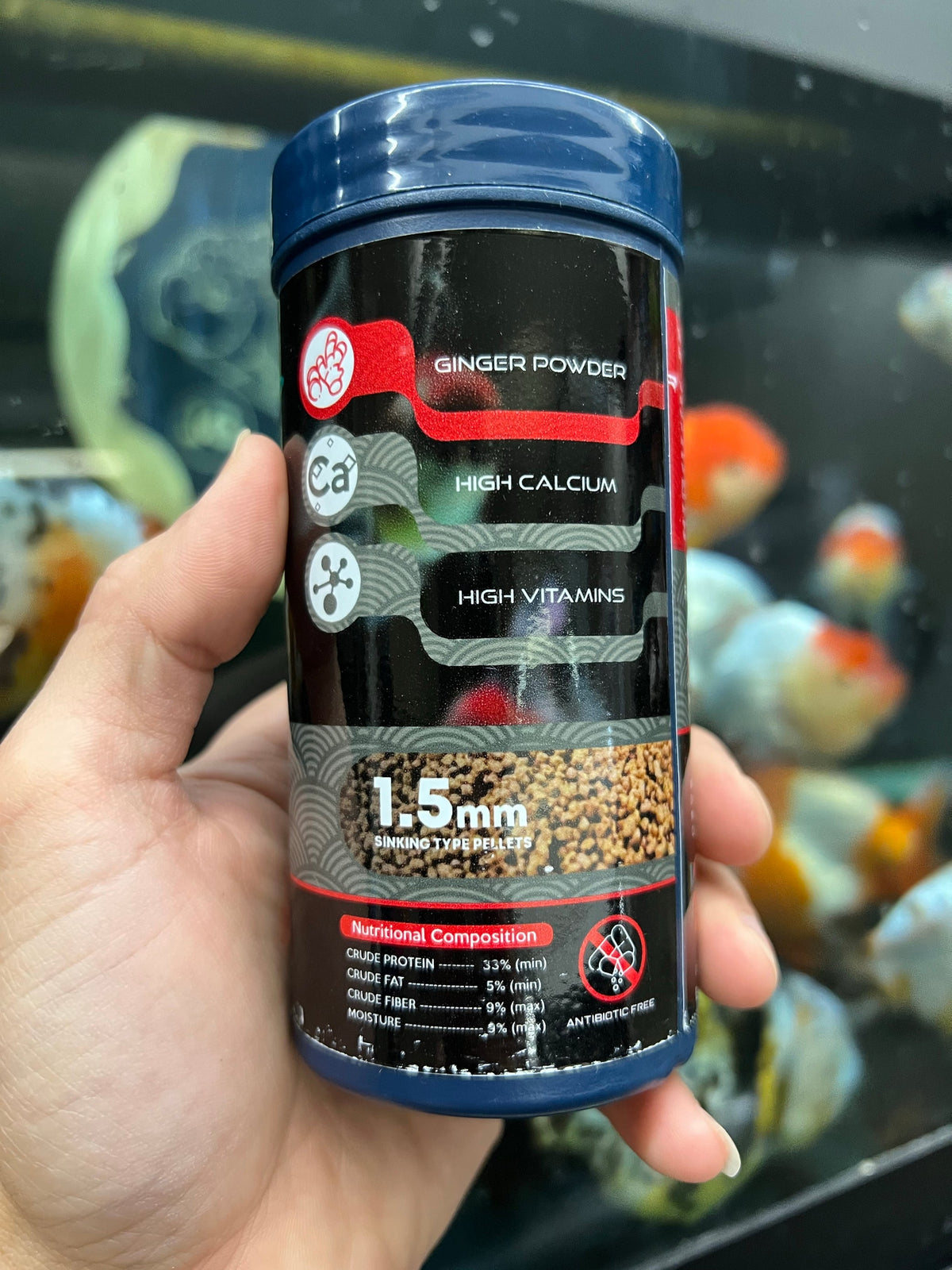 Ken's Fish Premium Sinking Pellets With Spirulina – 1 Lb Bag, Complete Diet For Algae Eaters & Tropical Fish